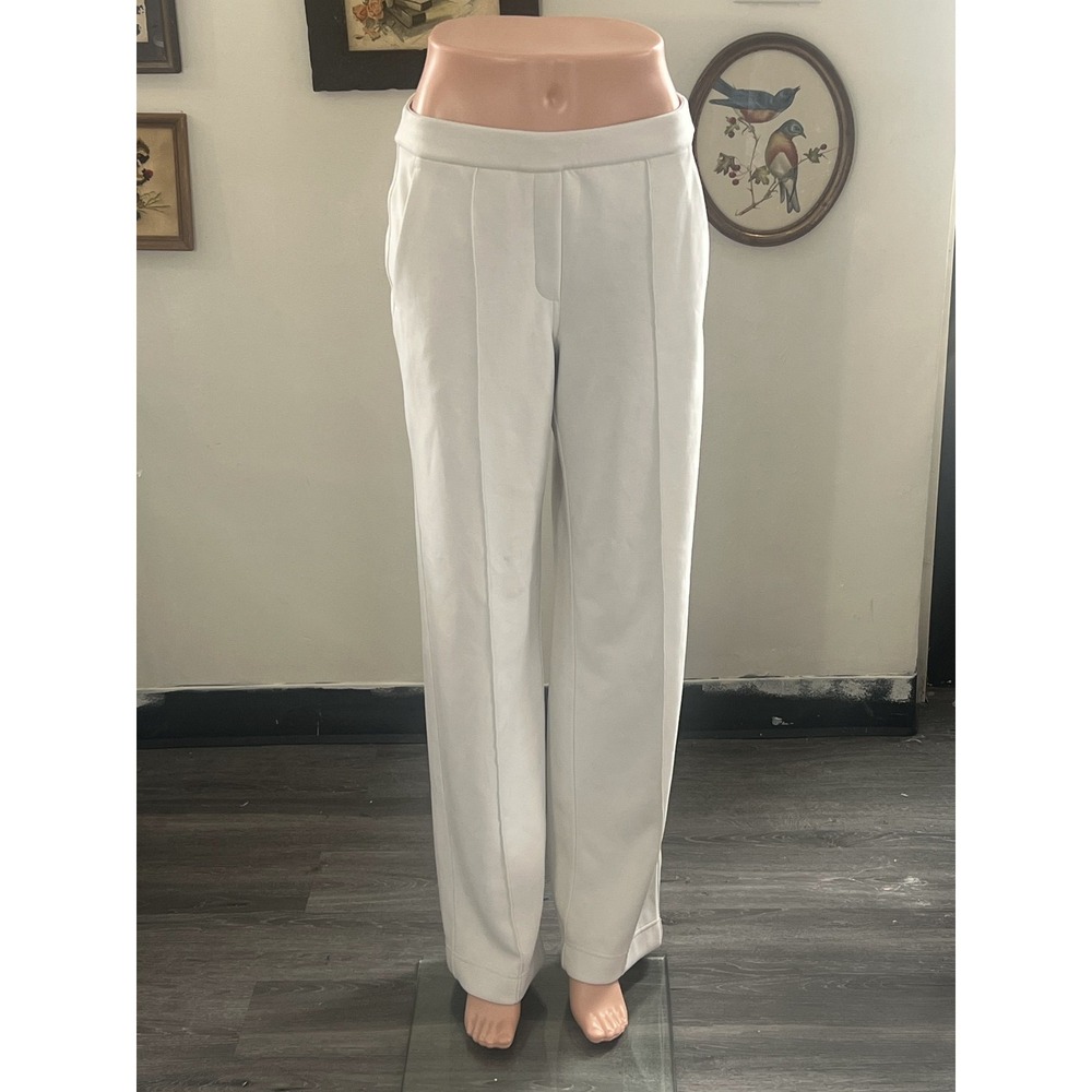 Lululemon White High-Rise Wide-Leg Pants Size S